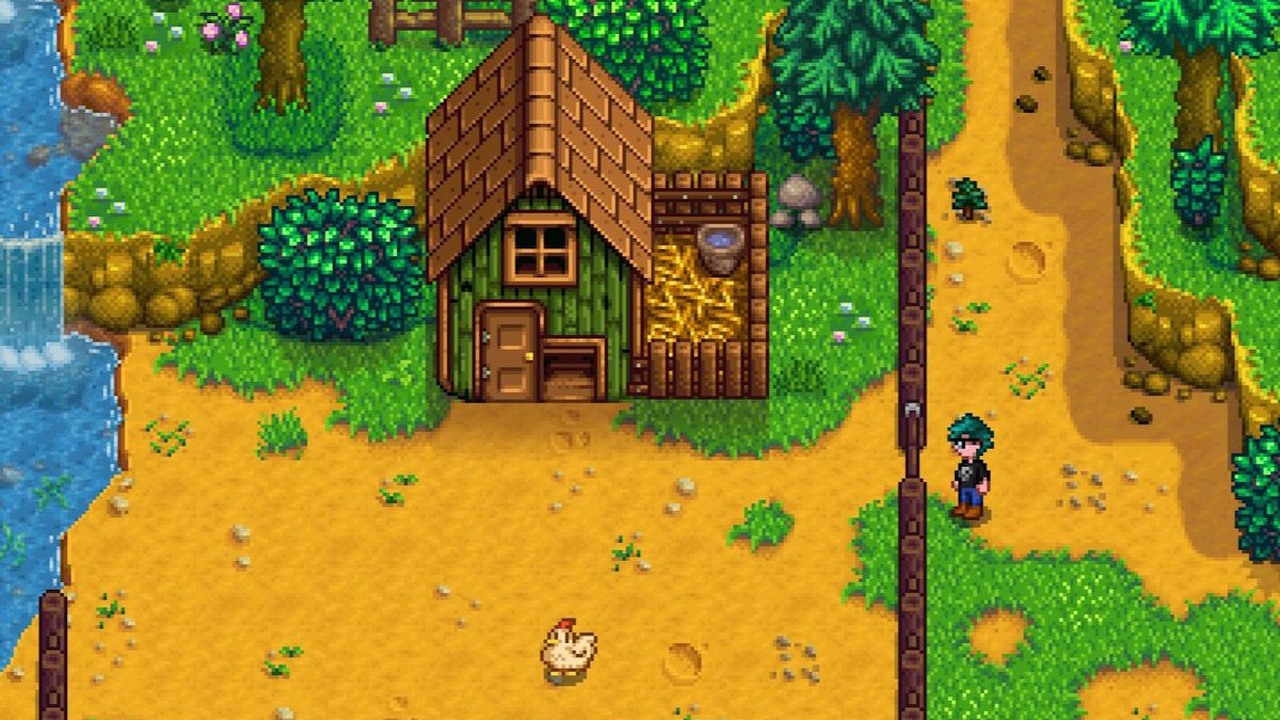 Do Stardew Valley 1.6 potajemnie wprowadzono sekretne nawiązanie do Terrarii. Aby je odkryć, trzeba się bardzo postarać, źródło grafiki: Eric Barone..