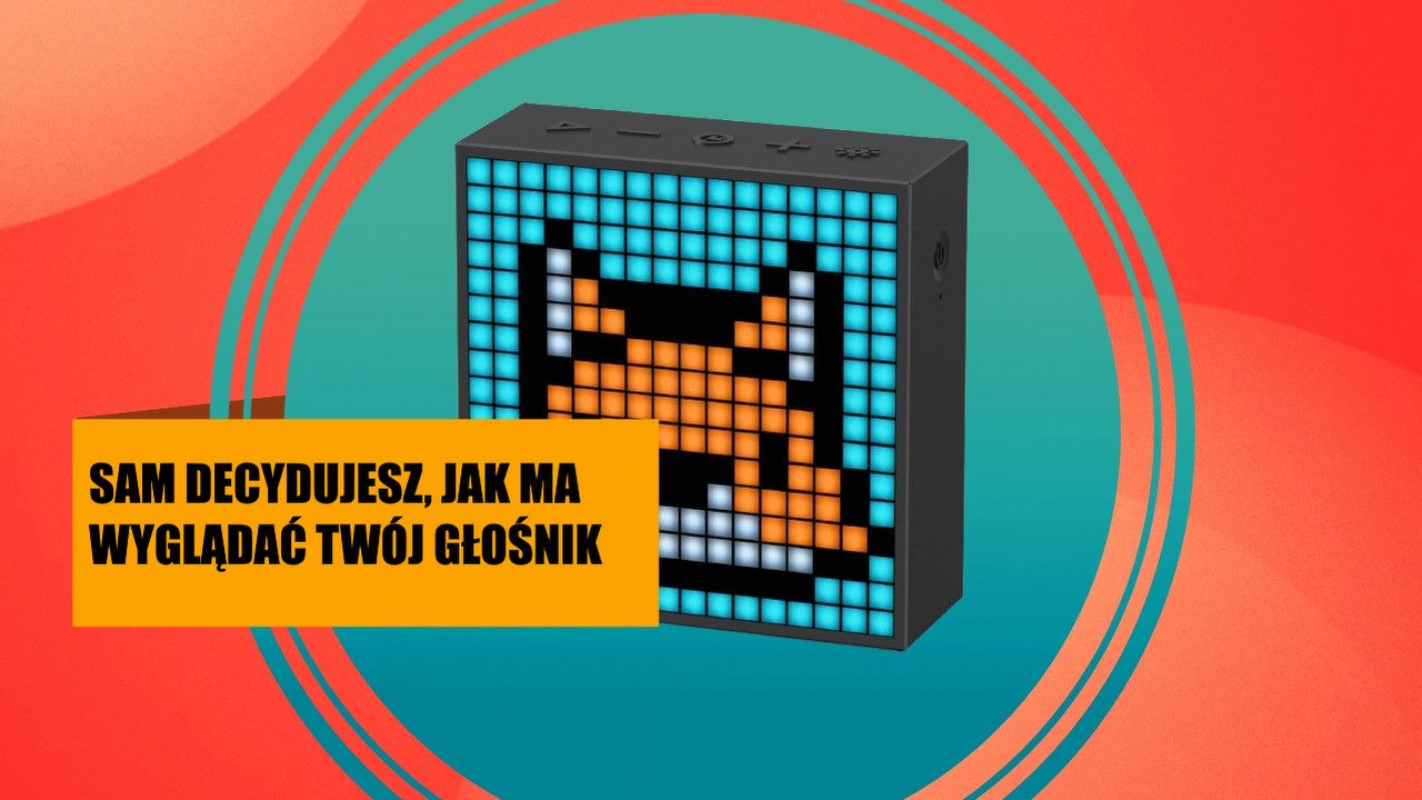 To najfajniejszy głośnik Bluetooth, jaki kiedykolwiek widziałam. Teraz możecie go kupić w znacznie niższej cenie, źródło grafiki: Divoom.