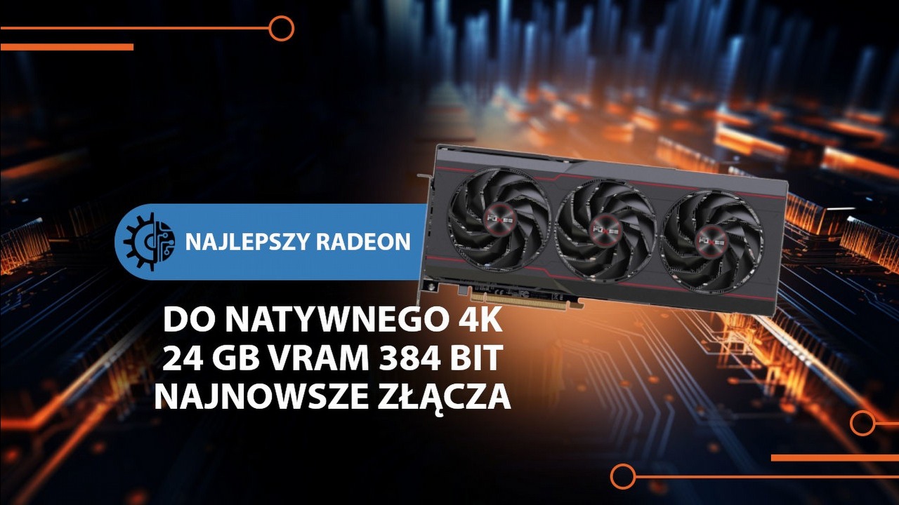 Radeon, który jak równy z równym konkuruje z RTX-em 4080, a jest od niego tańszy.