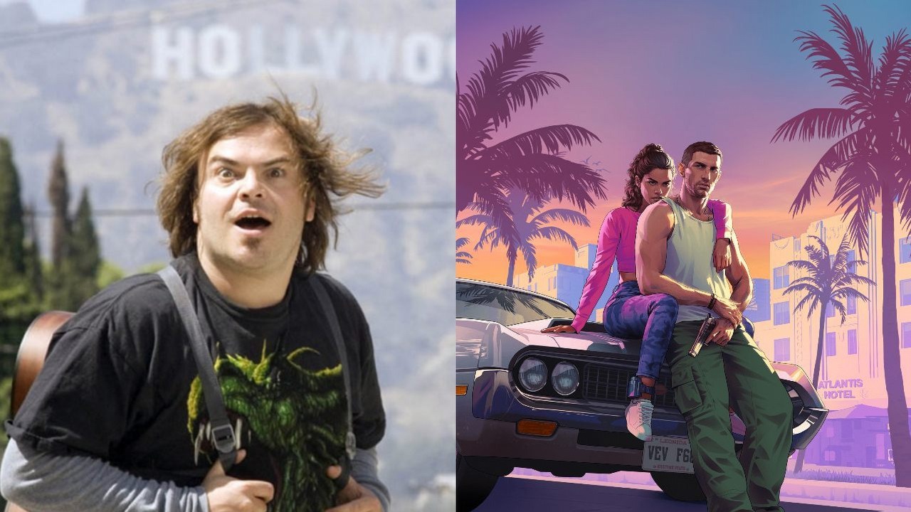 Jack Black domaga się ekranizacji GTA i Red Dead Redemption. „Nie mogę uwierzyć, że jeszcze nie powstały”, źródło grafiki: Kostka przeznaczenia, Liam Lynch, Red Hour Films, 2006 / GTA 6, Rockstar Games.