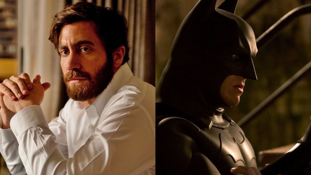 Jake Gyllenhaal walczył o rolę Batmana. Po 20 latach wyjawił, jak zareagował na odmowny telefon od Christophera Nolana, źródło grafiki: Wróg, Denis Villeneuve, Mecanismo Films, 2014 /  Batman: Początek, Christopher Nolan, Warner Bros., 2005.