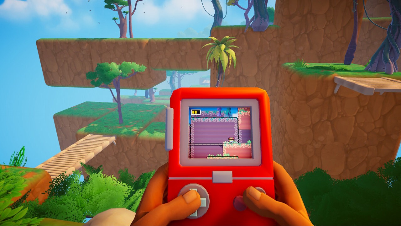 Takiej gry na PC prawdopodobnie jeszcze nie było. Rozgrywka w Screenbound toczy się jednocześnie w dwóch i trzech wymiarach, źródło grafiki: Crescent Moon Games, Those Dang Games.