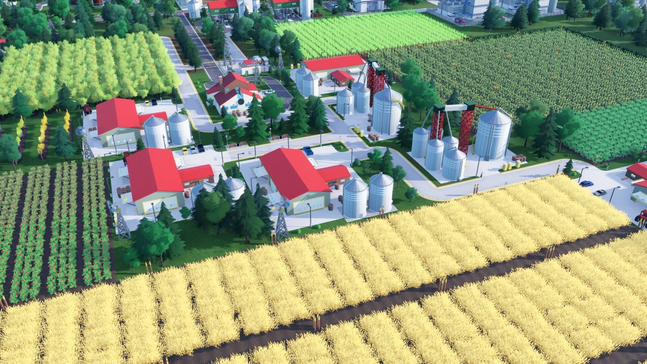 Rise of Industry 2 spróbuje wypełnić lukę po zawodzie, jaki przyniosło Cities: Skylines 2, źródło grafiki: Kasedo Games.