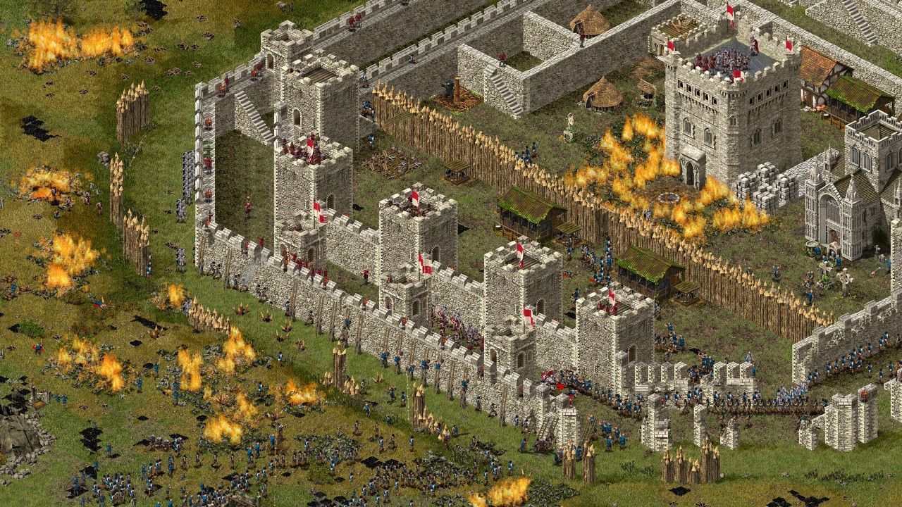 Malbork i 3 inne warownie z Polski trafią do gry Twierdza: Edycja ostateczna wraz z wiosenną aktualizacją. Znamy datę premiery drugiego dodatku, źródło grafiki: Firefly Studios..