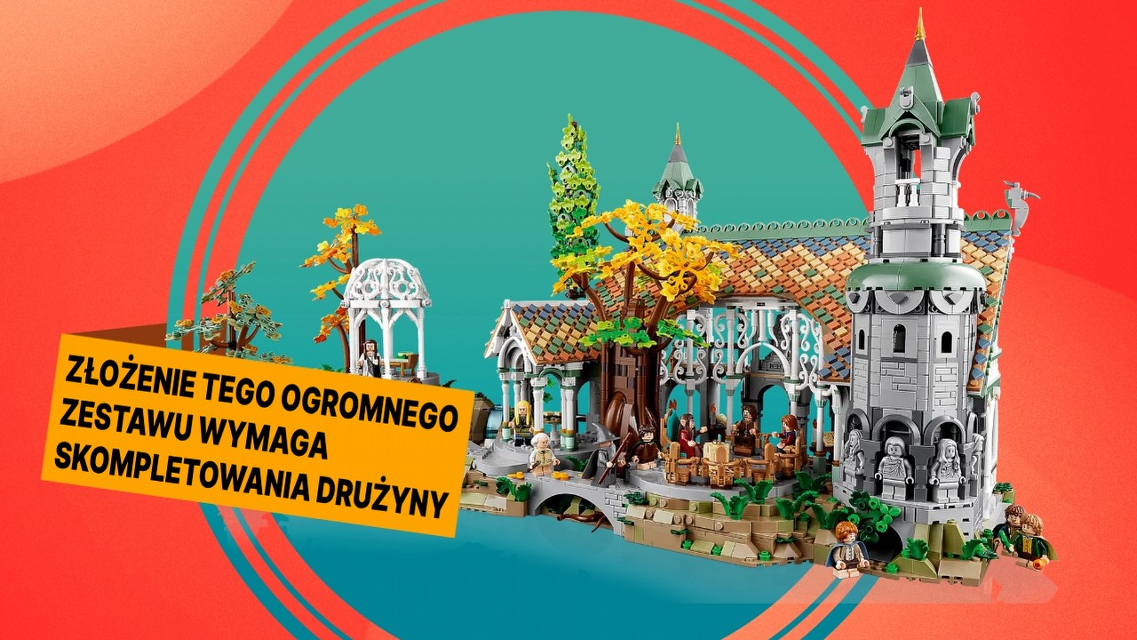 LEGO Władca Pierścieni Rivendell to mój ulubiony zestaw duńskich klocków. Teraz można go kupić w naprawdę fajnej cenie, źródło grafiki: LEGO; materiały promocyjne.