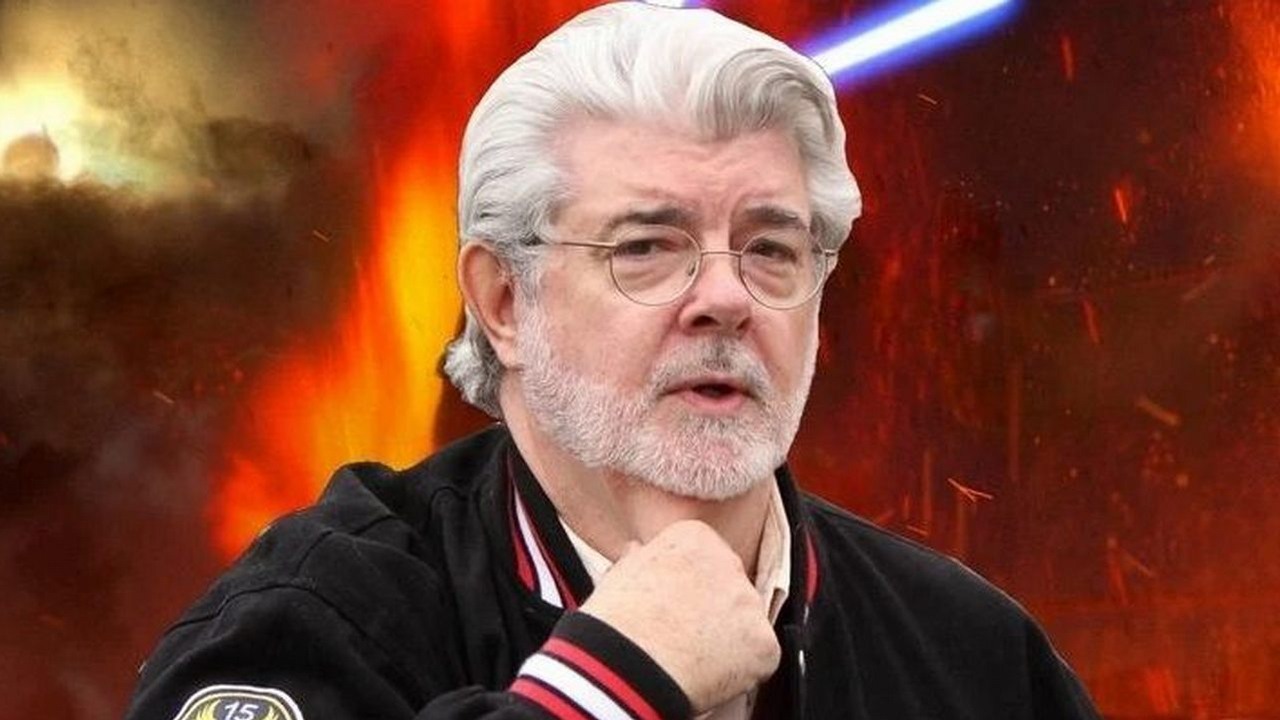 George Lucas to najbogatszy celebryta 2024 roku według Forbesa. Twórca Gwiezdnych wojen pokonał Stevena Spielberga i Kim Kardashian, źródło grafiki: flickr.com, George Lucas, fot. James Santelli/Neon Tommy / Gwiezdne wojny: część III - Zemsta Sithów, reż. George Lucas, Lucasfilm, 2005.