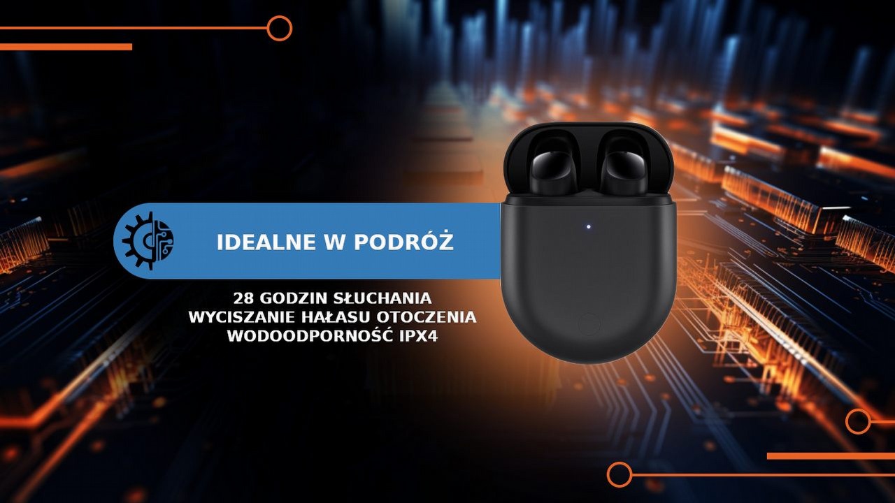 Xiaomi Redmi Buds 3 Pro to jedne z najdłużej grających słuchawek Bluetooth na rynku.