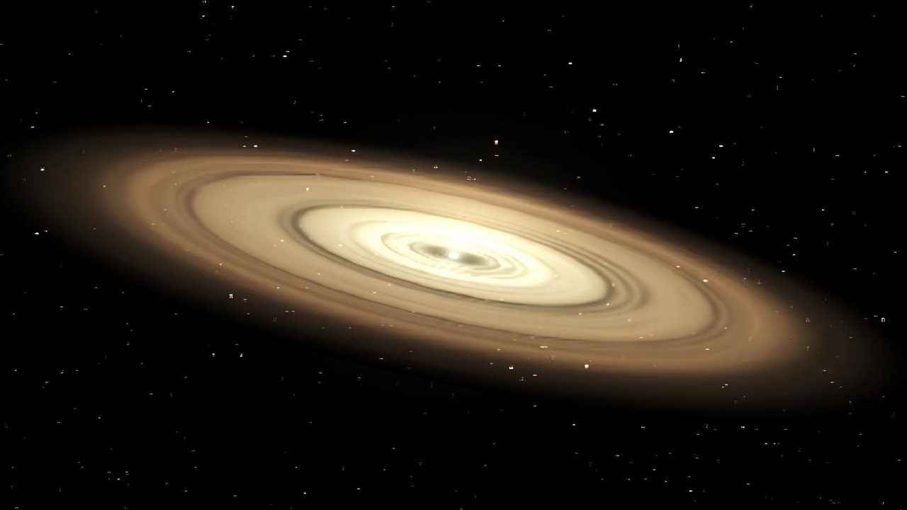 Teleskop Jamesa Webba pomoże w poszukiwaniu formujących się egzoplanet, źródło grafiki: NASA.