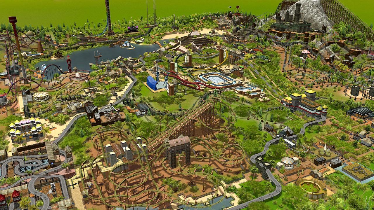 Atari kupiło RollerCoaster Tycoon 3 za 7 milionów dolarów. Ty aktualnie możesz mieć tę grę na Steam za 21,59 zł, źródło grafiki: Atari..