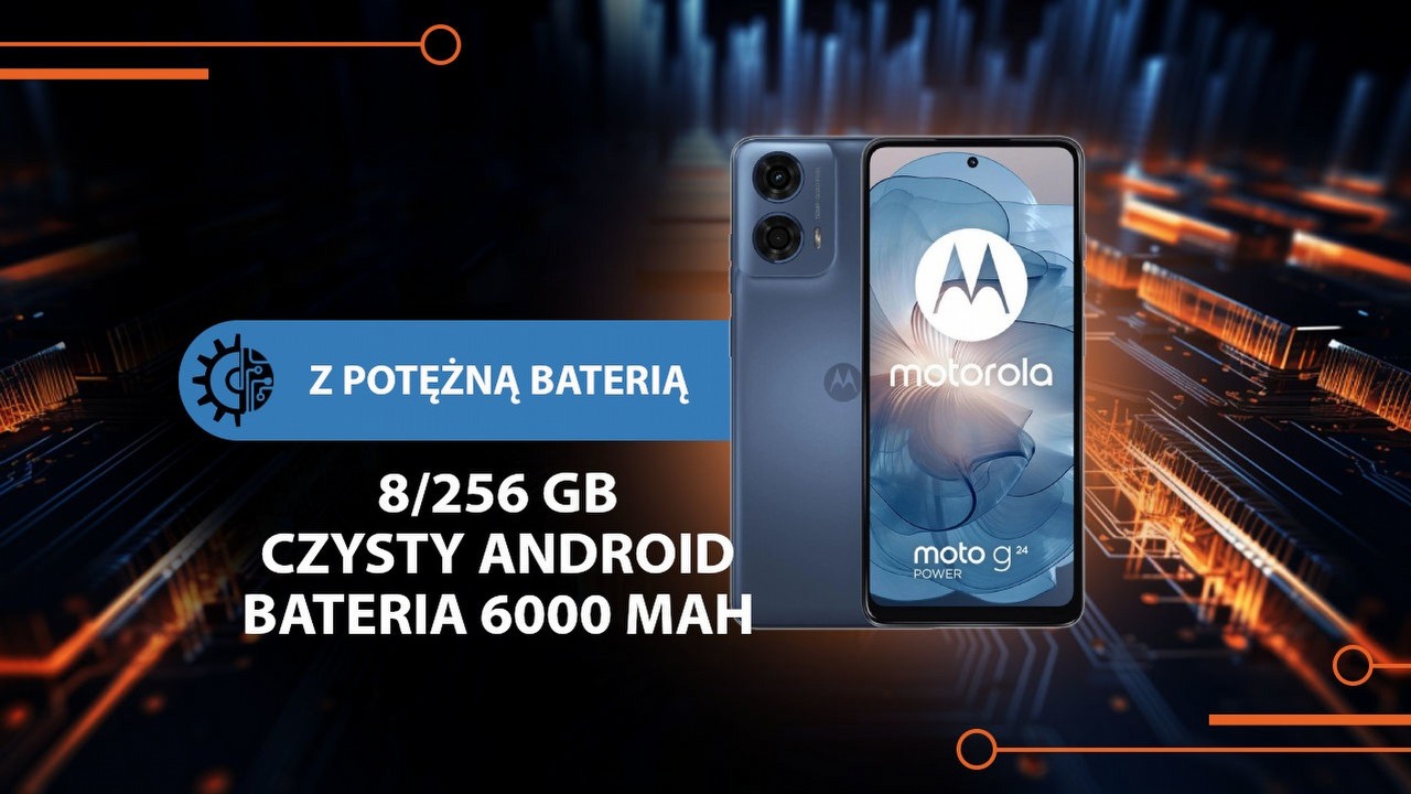 Zapomnij o ładowarce na kilka dni. Motorola, która znakomicie wypada w testach czasu pracy na jednym ładowaniu.