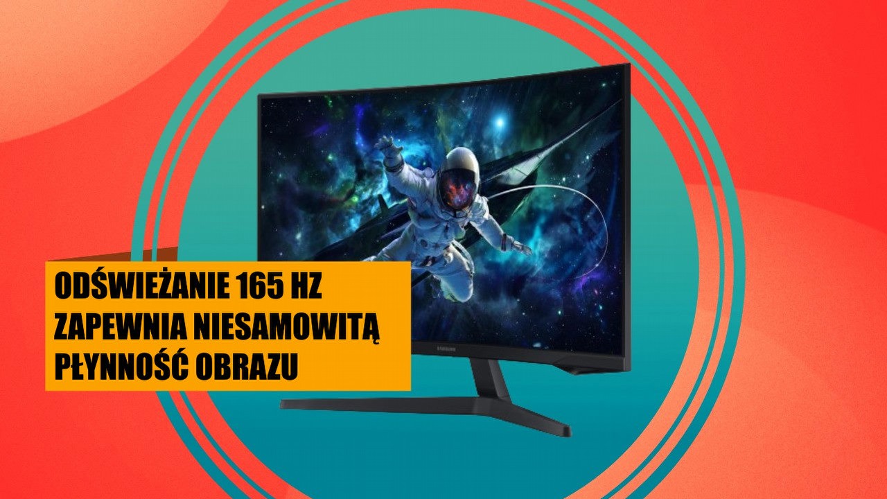 32-calowy monitor Samsunga w promocyjnej cenie. Ten sprzęt uczyni każdą grę lepszą, źródło grafiki: Samsung.