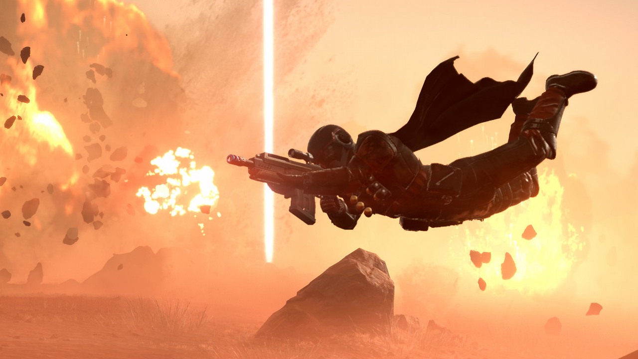 Gracze Helldivers 2 otrzymają wkrótce nowe, wybuchowe bronie i uzbrojenie, które pomoże przetrwać demokratyczną detonację, źródło grafiki: Arrowhead Game Studios.