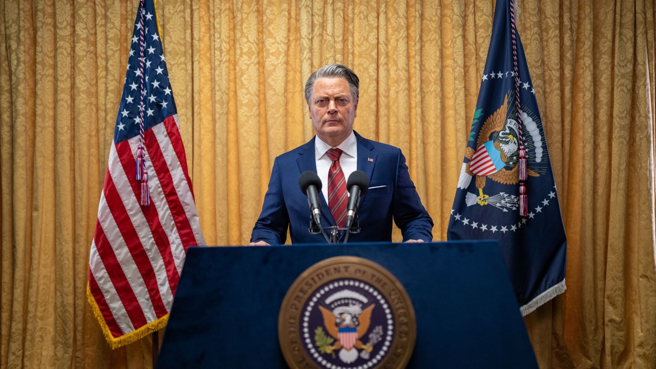 Mapa z Civil War. Zobacz, na jakie sojusze podzieliły się Stany Zjednoczone w nowym filmie Alexa Garlanda, źródło grafiki: Civil War, Alex Garland, A24, 2024.