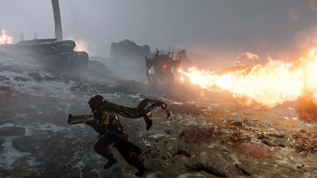 Sekrety Galaktycznej wojny w Helldivers 2. „Zmiecenie Automatów i wygranie wszystkiego nie byłoby fajne”, źródło grafiki: Arrowahead Game Studios / Sony Interactive Entertainment..