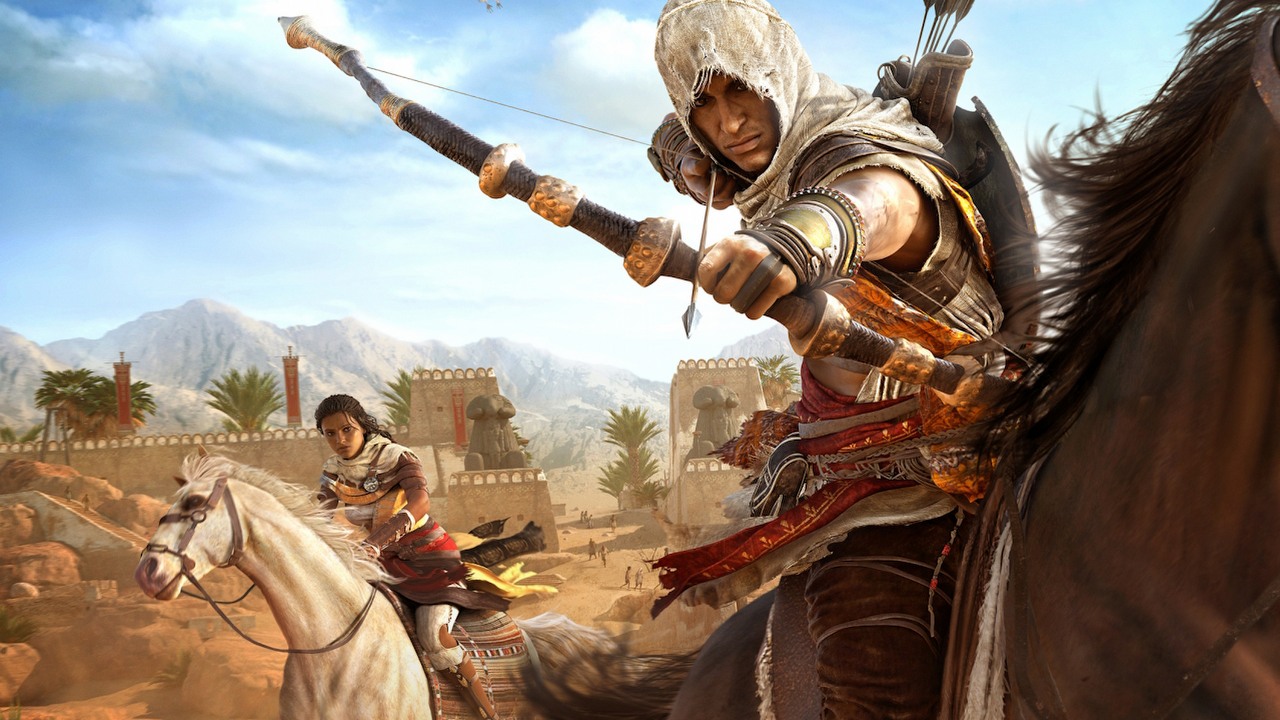 Kontynuacja Assassin's Creed Origins marzeniem głównych aktorów. „Historia Ayi i Bayeka pozostaje niedokończona", źródło grafiki: Ubisoft.