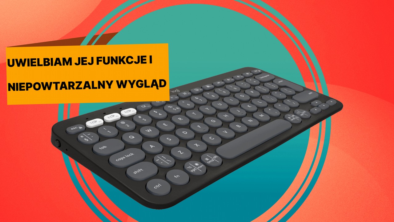 Podręczna klawiatura Logitech towarzyszy mi już kilka miesięcy i nie zamieniłabym jej na żaden inny model, źródło grafiki: Logitech.