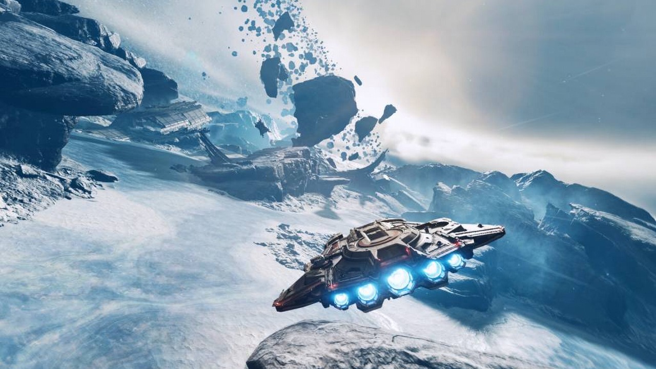 Dwie gry tracą polski język, Manor Lords ma nowe wymagania sprzętowe. Przybywa premier na kwiecień i maj w Encyklopedii, źródło grafiki: Keepsake Games (screen z gry Jump Ship).