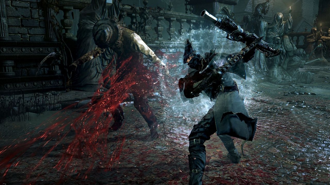 Ograniczenia techniczne PS4 wyszły Bloodborne na dobre. FromSoftware musiało wprowadzić zmiany, które dodały grze klimatu, źródło grafiki: Sony Interactive Entertainment..