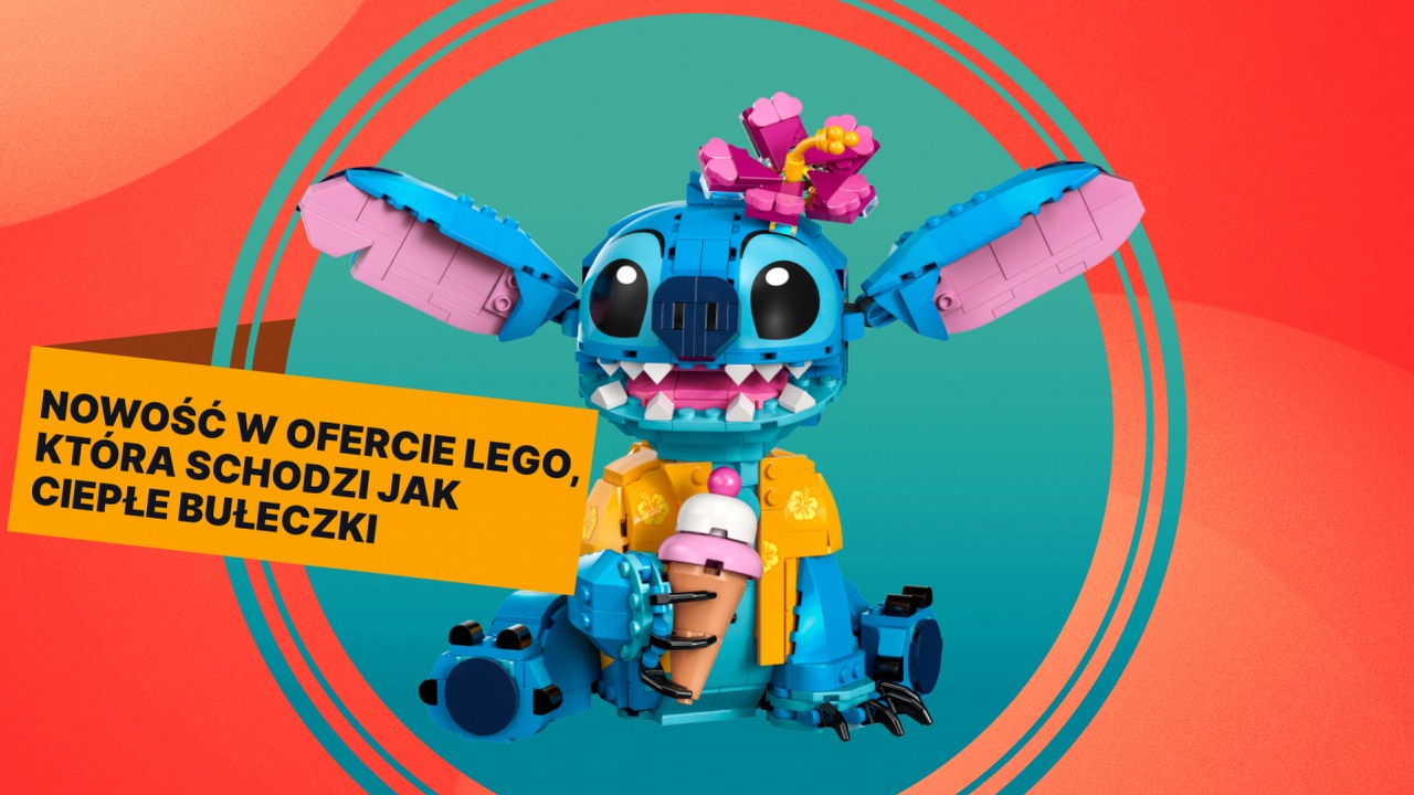 Jako fanka LEGO muszę przyznać, że ten zestaw jest cudowny. Być może słodki Stitch wkrótce stanie obok mojej Hedwigi, źródło grafiki: LEGO.pl.