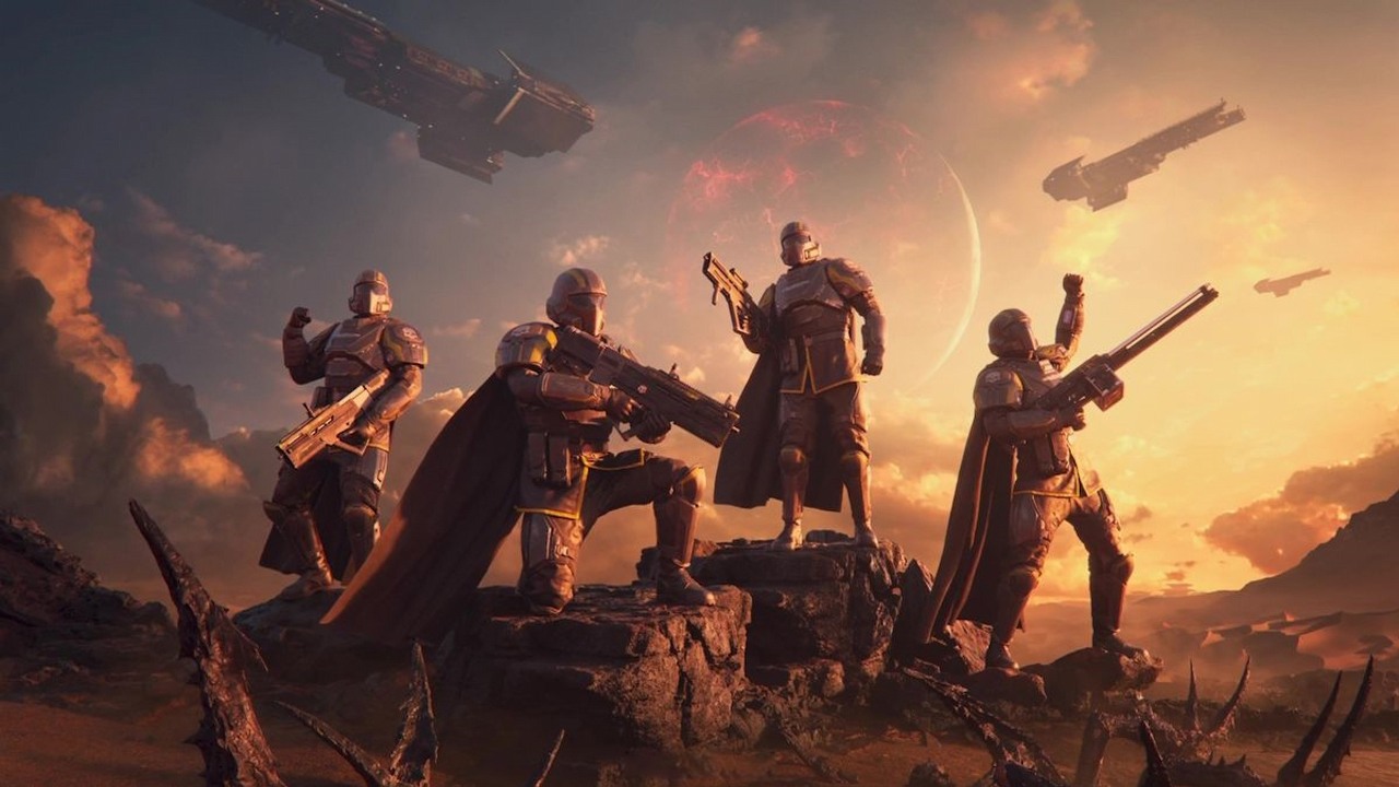 W Helldivers 2 pojawił się „fałszywy przedmiot”, którego gracze powinni unikać do odwołania. To tajemnicze ulepszenie statku, źródło grafiki: Sony Interactive Entertainment.