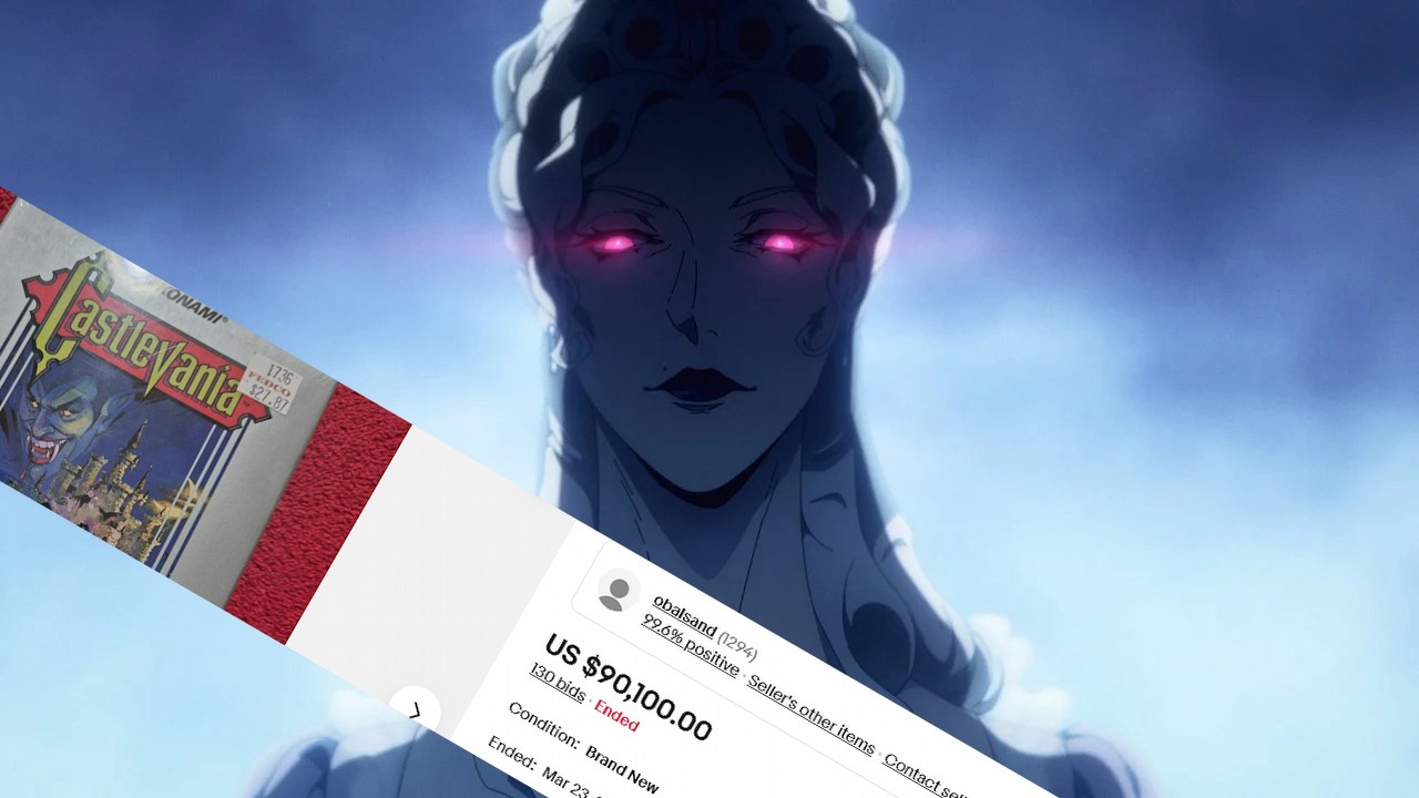 Chciał mieć pierwszą grę, którą przed laty kupiła mu mama. Fan zapłacił 90 000 dolarów za Castlevanię na NES-a, źródło grafiki: Castlevania: Nocturne (2023) / Netflix..