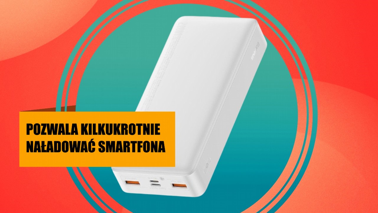 Zalety z posiadania powerbanka doceniłam dopiero, gdy mój smartfon padł w trakcie podróży, źródło grafiki: Baseus.