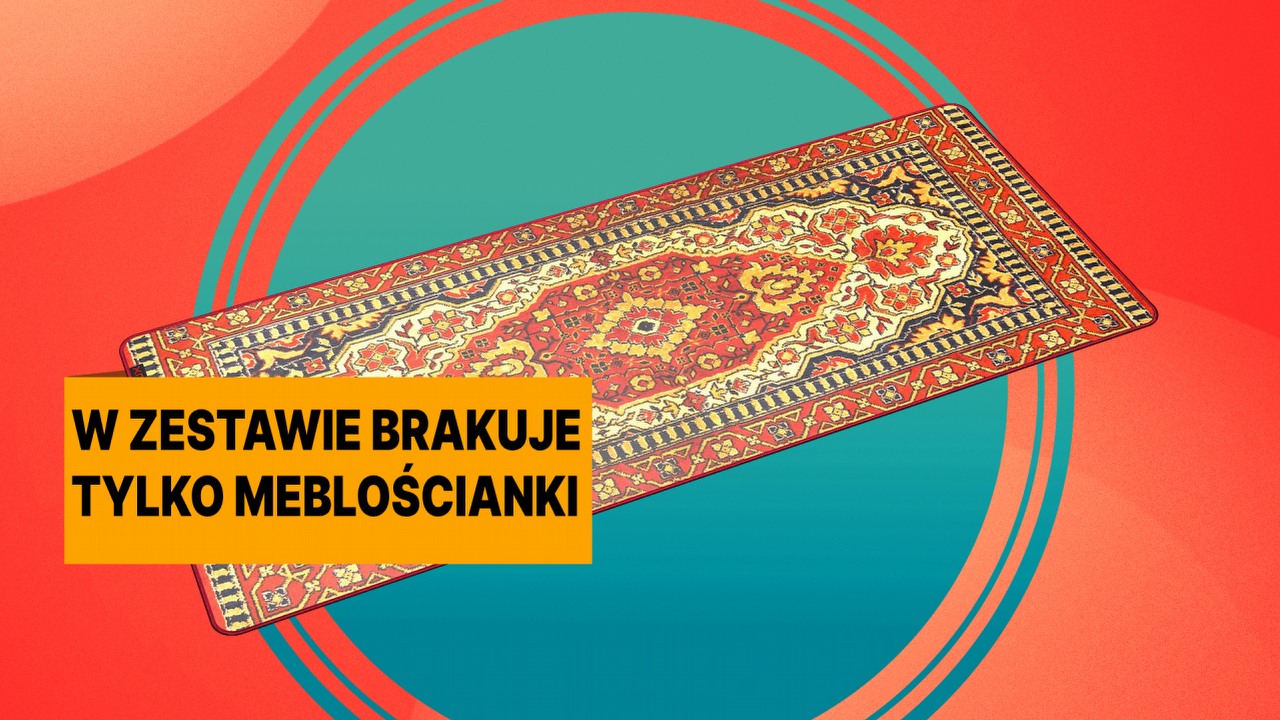 Podkładka na biurko a la perski dywan. Dzięki niej każdy zostanie wnukiem koleżanki twojej babci, źródło grafiki: Krux; materiały promocyjne.