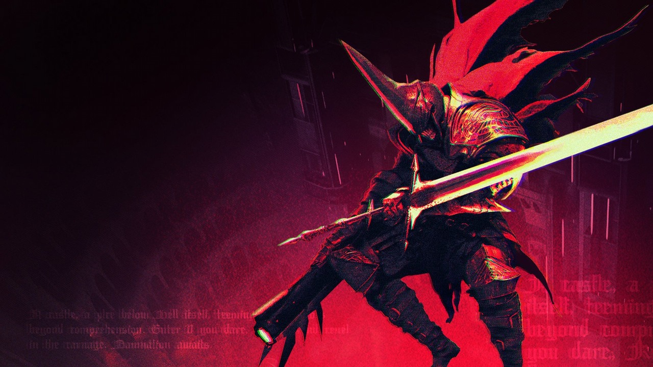 Przy tej grze Hades wydaje się bardzo spokojny i powolny. Kill Knight robi wrażenie mrokiem i gęstym klimatem grozy, źródło grafiki: PlaySide Studios..