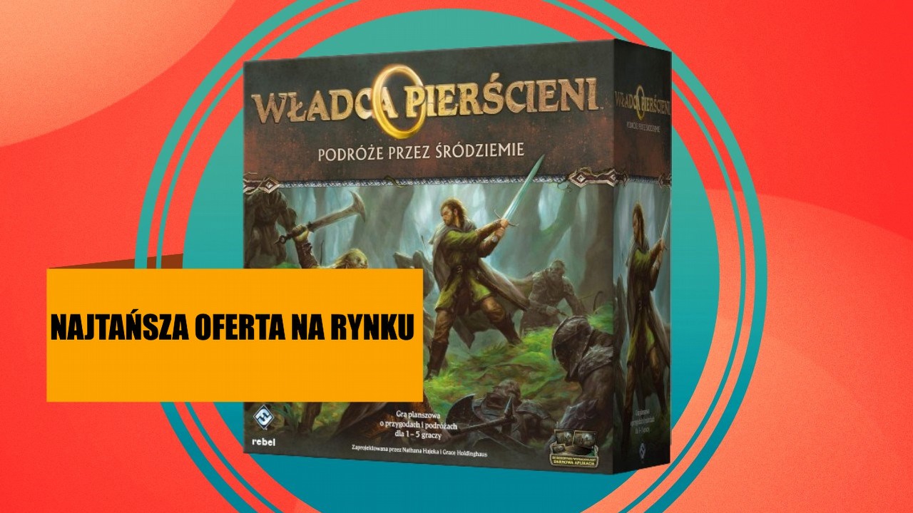 Niesmak po The Lord of the Rings Gollum może złagodzić tylko gra planszowa Władca Pierścieni Podróże przez Śródziemie, źródło grafiki: Rebel.