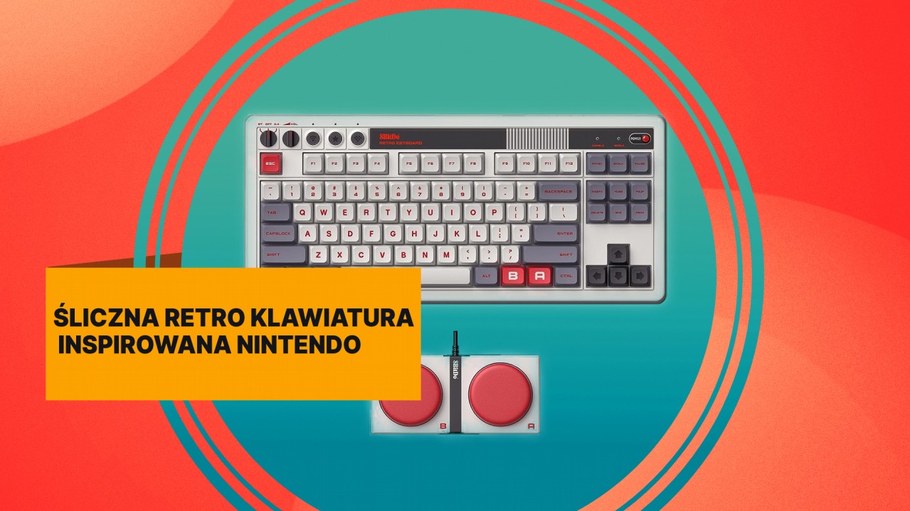 Mam już dość klawiatur gamingowych świecących jak bożonarodzeniowa choinka. Szukając nowego sprzętu, natrafiłem na to retrocudeńko, które urzekło mnie nie tylko wyglądem, ale też ceną.