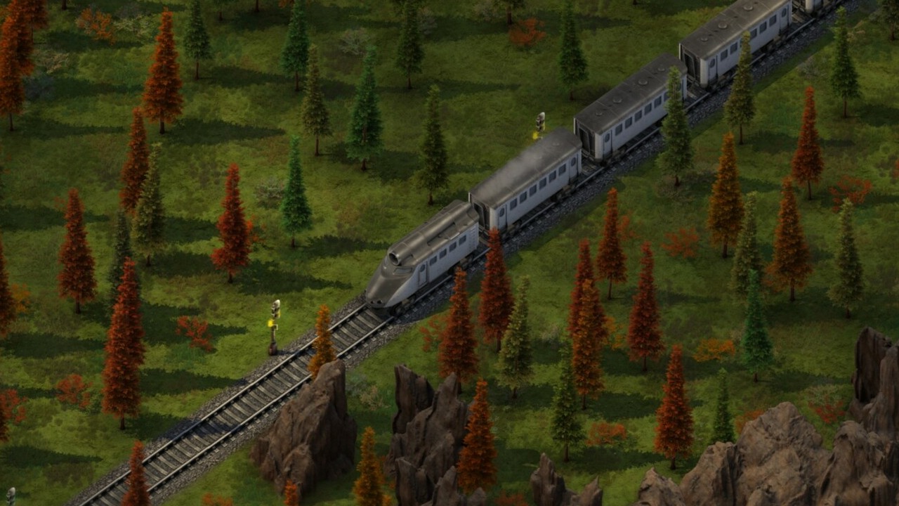 Strategia o pociągach od współtwórcy Factorio opuściła stację „early access”. Nadjechała wersja 1.0 Sweet Transit, źródło grafiki: Ernestas Norvaišas.