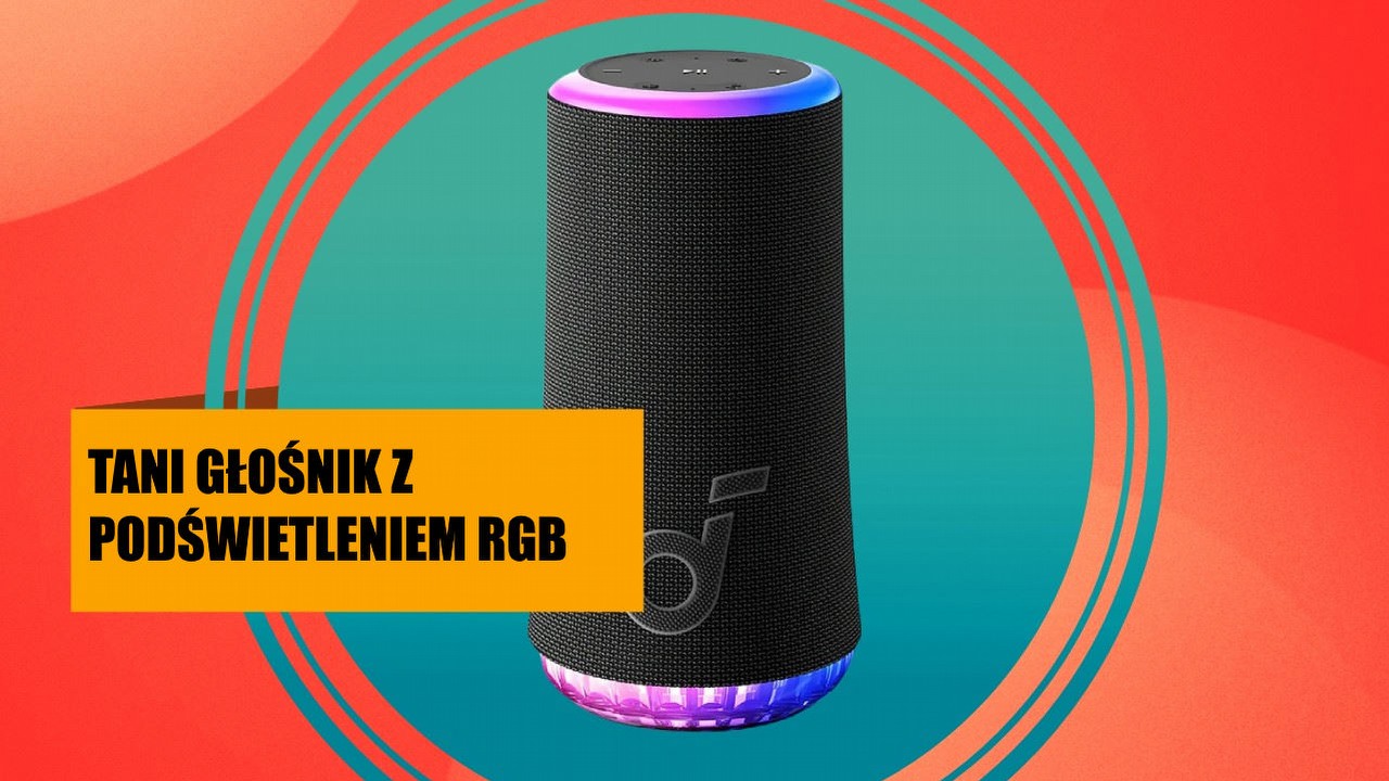 Ten efektownie wyglądający głośnik będzie gwiazdą niejednego tegorocznego grilla, źródło grafiki: Soundcore.