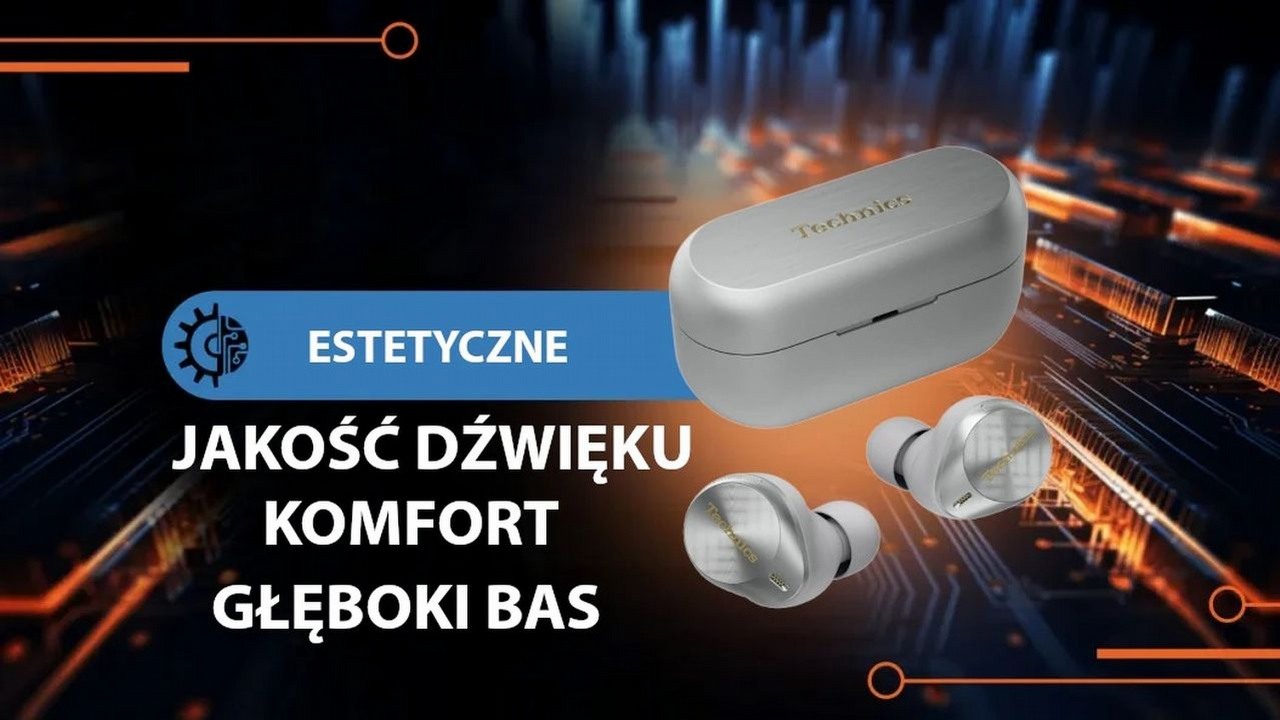 Dzięki słuchawkom Technics EAH-AZ80 muzyka może być magiczna.