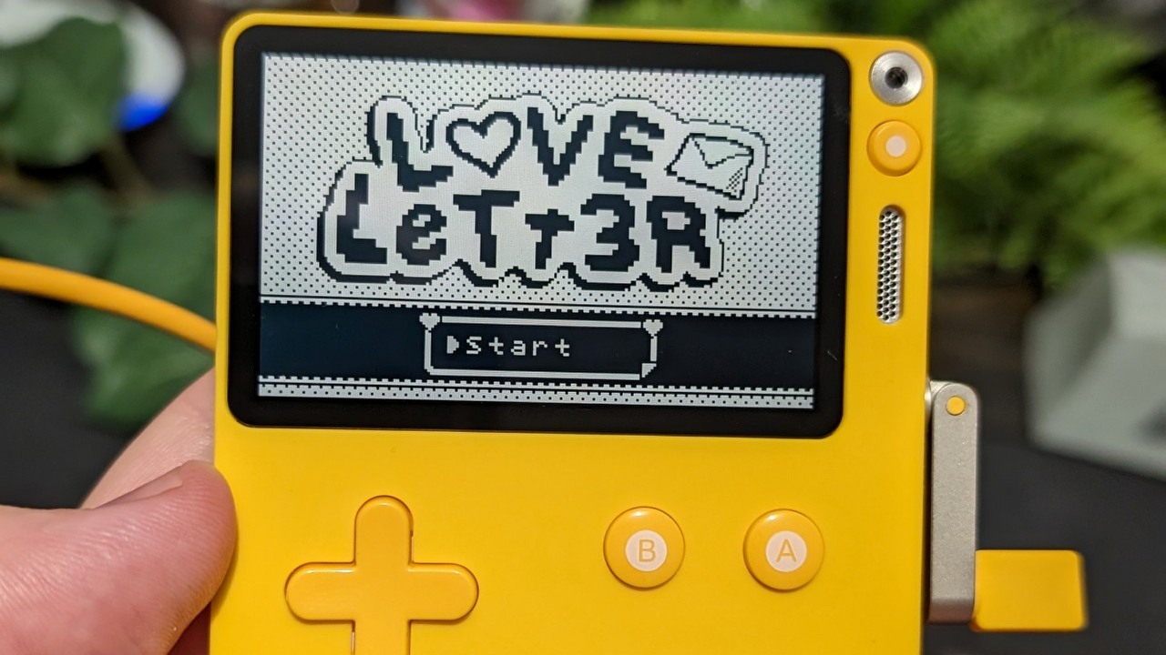 Oświadczyny na 1-bitowej konsoli, to uroczy pomysł byłego dewelopera Sea of Thieves, źródło grafiki: X: @TheAaronLeigh; 2024.