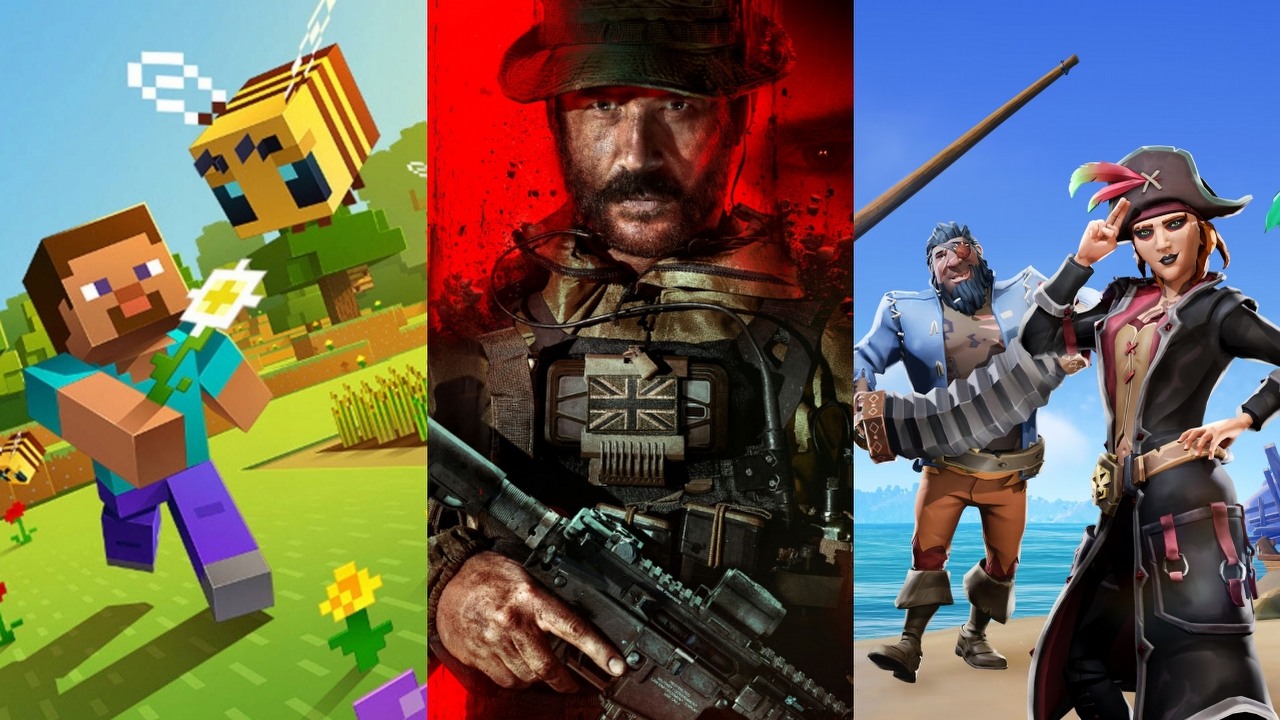 Znak czasów w PS Store. Dziennikarz policzył bestsellery Microsoftu oraz Sony, wnioski są interesujące, źródło grafiki: Mojang Studios / Activision Blizzard / Xbox Game Studios.