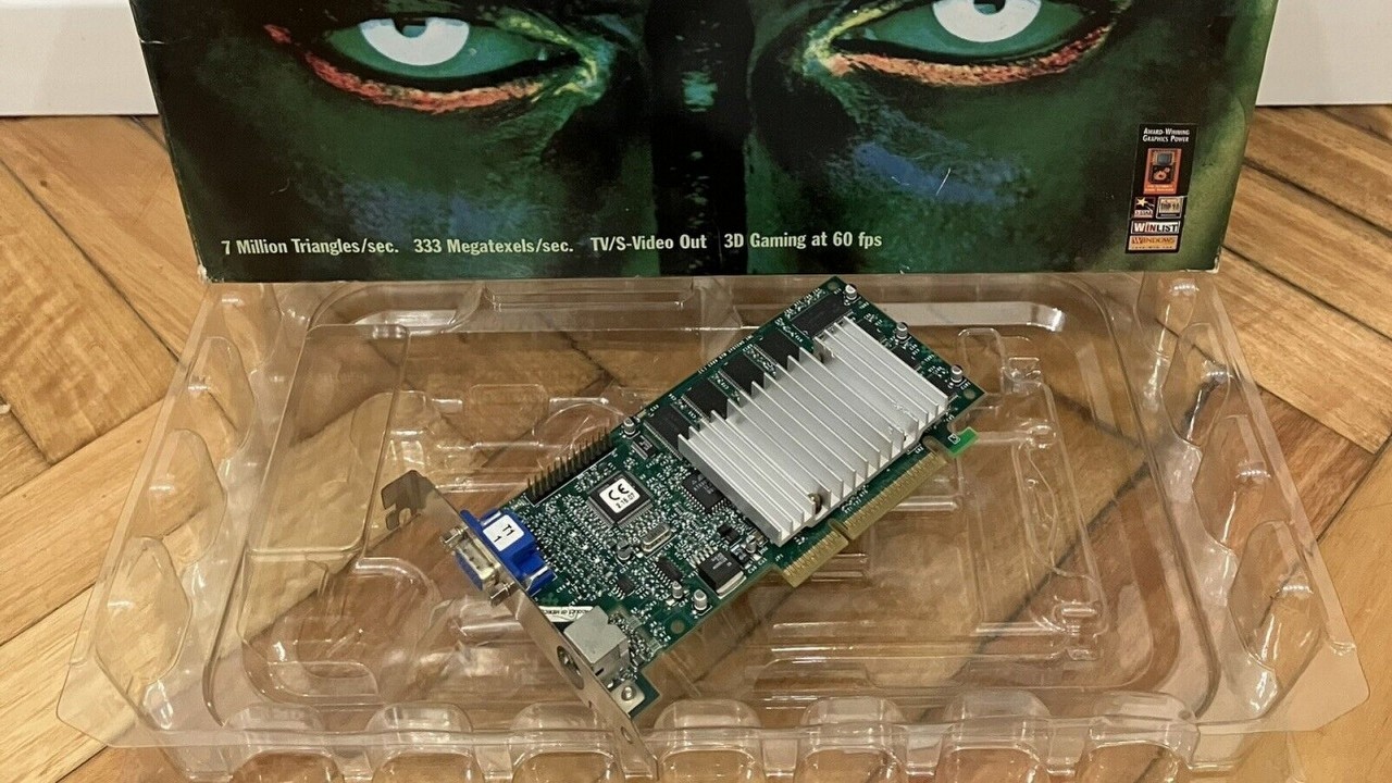 30-letnie karty graficzne Voodoo są dziś wiele warte, ale to tylko wierzchołek góry lodowej, źródło grafiki: eBay.com: rilwatches.