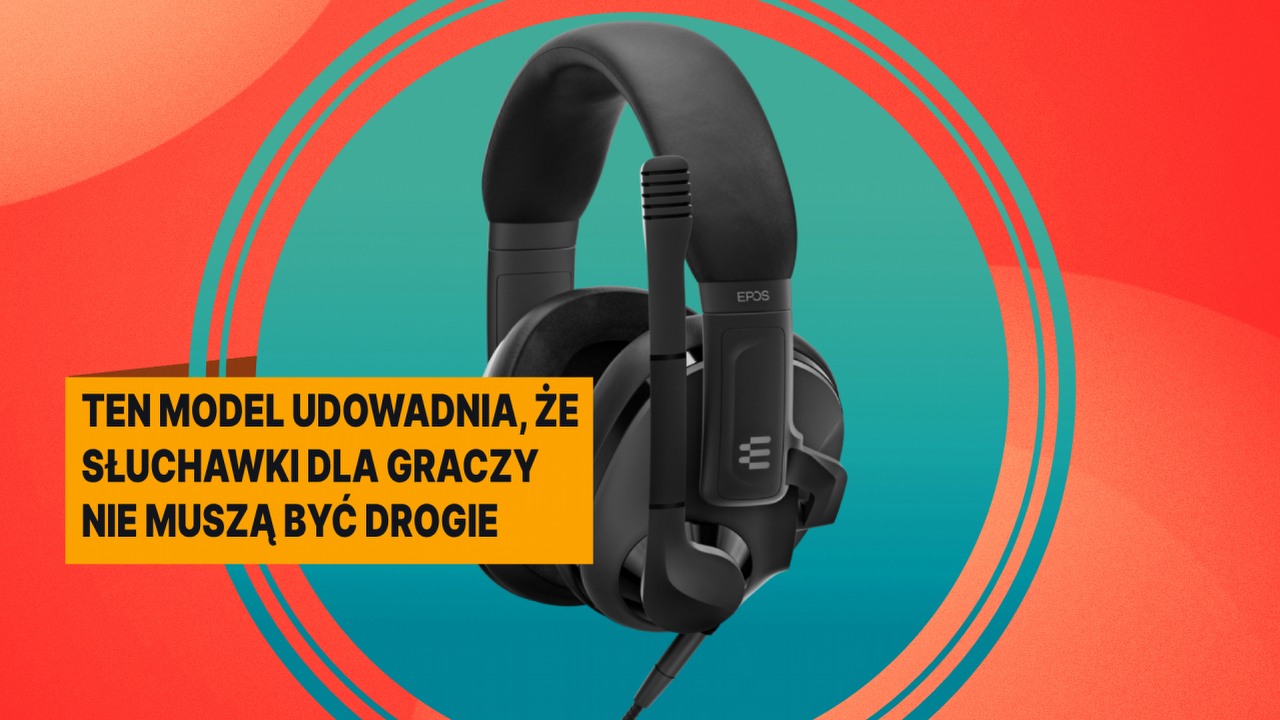 Jako gracz mogę z czystym sumieniem polecić te słuchawki. Sennheiser Epos H3 to zestaw, który zaskakuje ceną i możliwościami, źródło grafiki: Sennheiser.