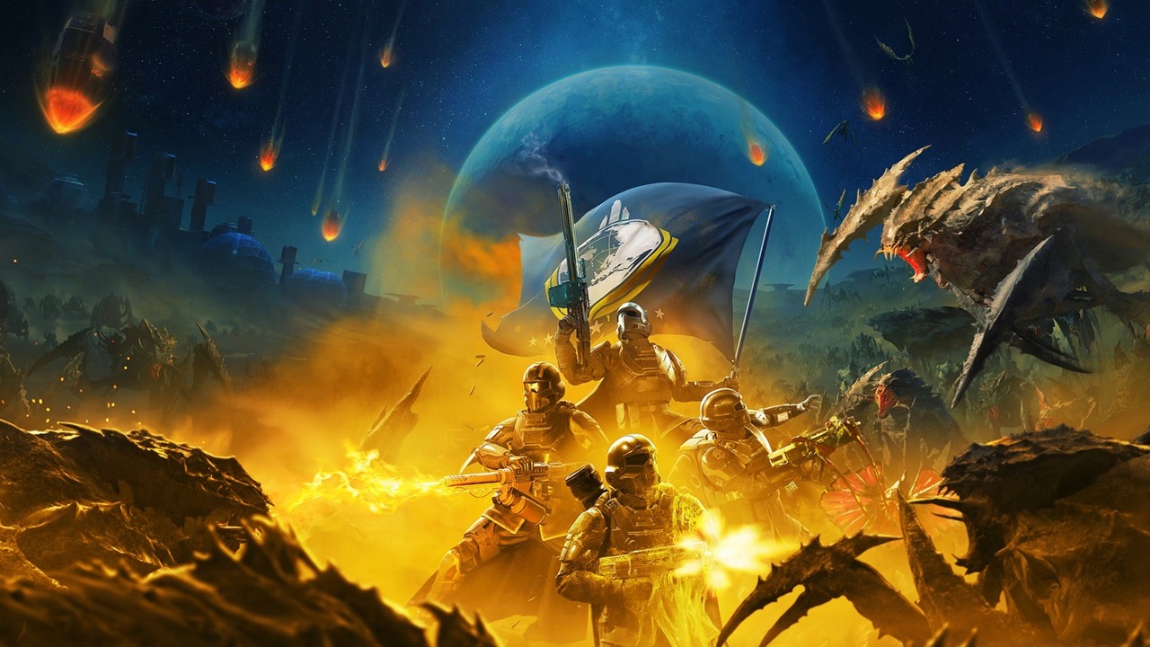 Plotki o Helldivers 2 sugerują, że wielki hit Sony może trafić na Xboxa. Źródłem jest Shpeshal Nick, źródło grafiki: Arrowhead Game Studios / Sony Interactive Entertainment..