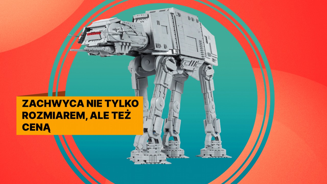 Model kultowego AT-AT w tej cenie miażdży odpowiednika z LEGO Star Wars. Aż trudno uwierzyć, że ten gigant może kosztować tak niewiele, źródło grafiki: Mould King; materiały promocyjne.