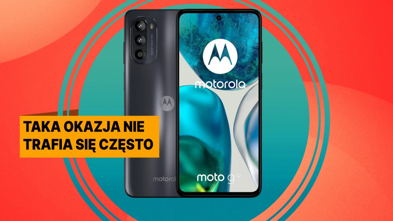 Na widok ceny tej Motoroli będziesz zbierał szczękę z podłogi. Nie do wiary, że smartfon z takimi podzespołami może być tak tani, źródło grafiki: Motorola; materiały promocyjne.