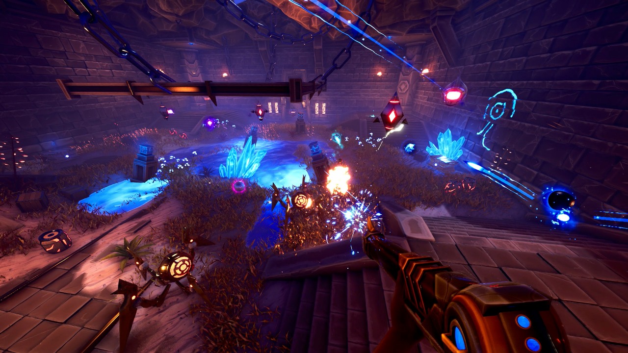 Mamy Dooma w Krakowie, nie jest mroczny, lecz kolorowy. Afterblast trafi na PC jeszcze w tym roku, źródło grafiki: Lumio Games..