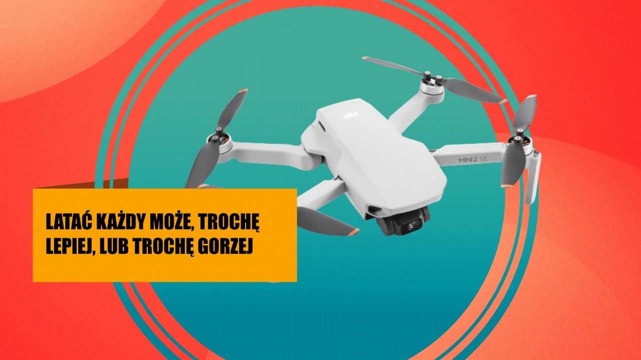 DJI Mini 2 SE w tej cenie niszczy konkurencję. Jestem gotowa zaryzykować stwierdzenie, że to najlepszy dron dla początkujących, źródło grafiki: DJI.