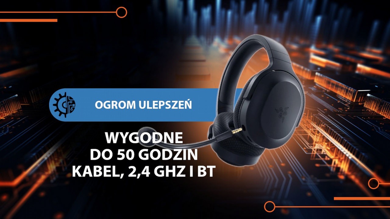 Z tymi bezprzewodowymi słuchawkami gamingowymi poczujesz, czym jest wygoda użytkowania.