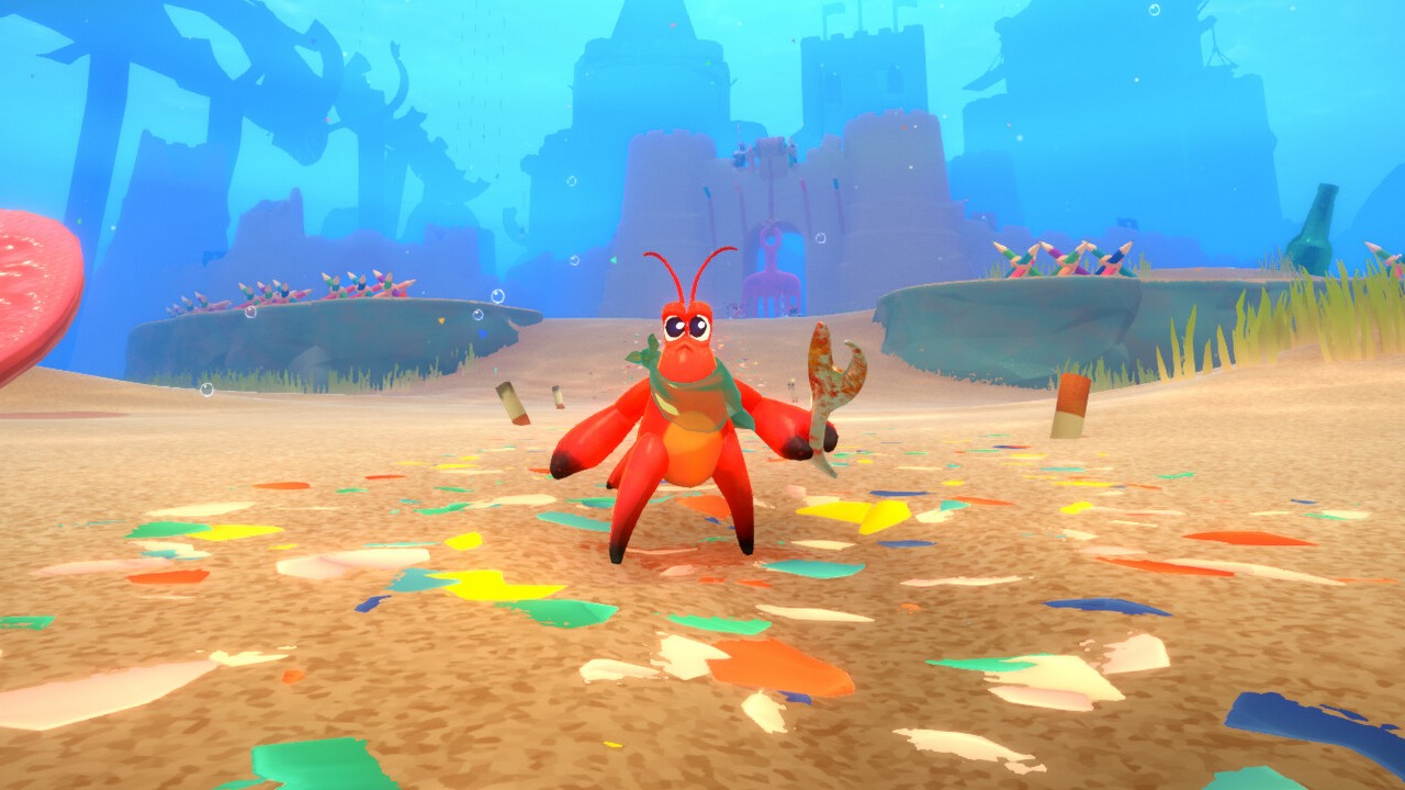 Soulslike niczym Sekiro, ale z krabem w roli głównej, kolejnym hitem Steama. W sukcesie Another Crab's Treasure nie przeszkodziły nawet trzy włamy do siedziby studia, źródło grafiki: Aggro Crab.