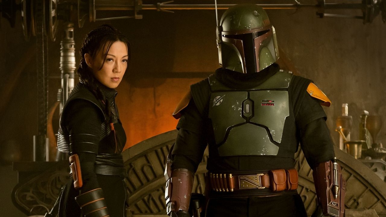 Gwiazda Księgi Boby Fetta dopiero na planie serialu Star Wars zorientowała się, że nie kręci nowego sezonu Mandalorianina, źródło grafiki: Księga Boby Fetta, Jon Favreau, Disney, 2021.