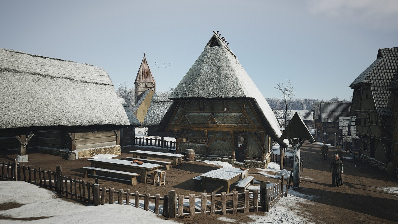 Manor Lords to gra „inspirowana historią” i list miłosny do klasyki strategii. Twórca zapytał graczy o ważną zmianę, źródło grafiki: Slavic Magic / Hooded Horse..