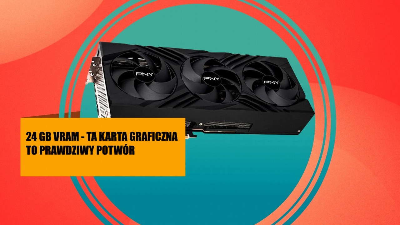 Najpotężniejsza karta graficzna na świecie w równie potężnej promocji. Taka cena za Nvidia RTX 4090 nie zdarza się często, źródło grafiki: PNY.