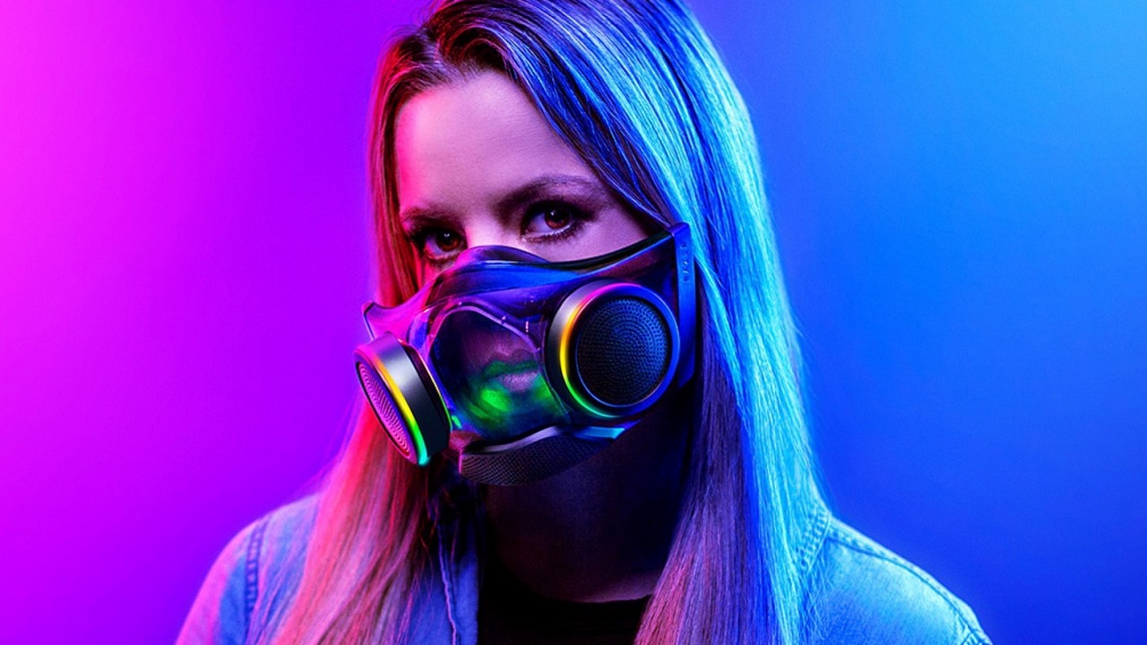 Razer oskarżony o wprowadzanie klientów w błąd, firma zwróci pieniądze za gamingową maseczkę RGB z czasów pandemii, źródło grafiki: Razer.