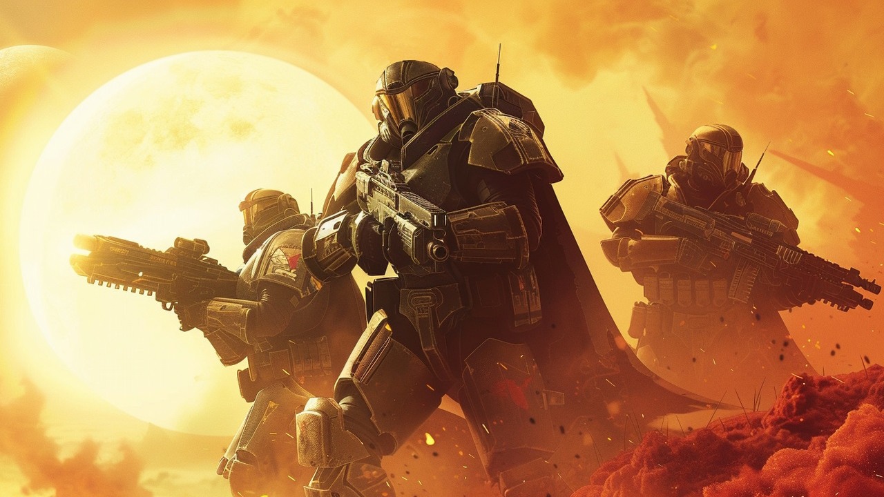 Pecetowcy szaleją na punkcie Helldivers 2. Gracze pokochali nowy sekret, który pozwala poczuć się jak kosmiczny kowboj, źródło grafiki: Midjourney..