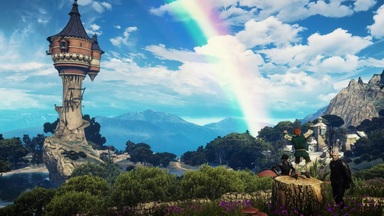 Baśniowa kraina z Wiedźmina 3 wyglądała nieco inaczej. Projektant zadań pokusił się o jej zrekonstruowanie, źródło grafiki: CD Projekt Red.